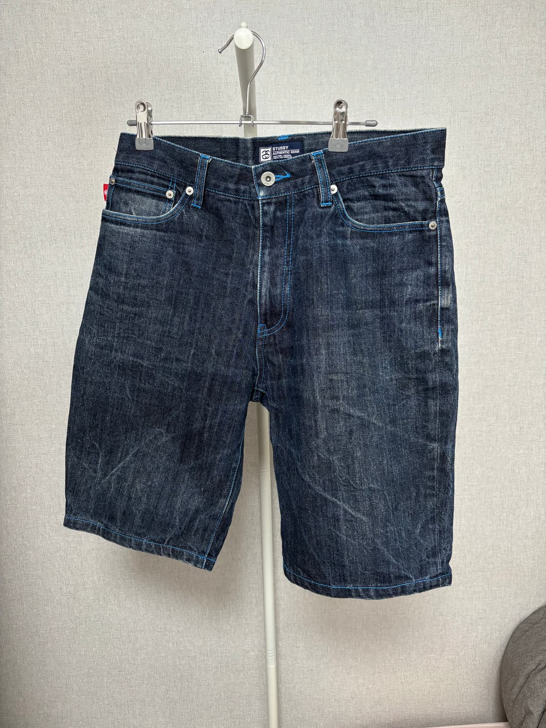 빈티지 스투시 Stüssy PDW 러프앤러기드 데님 반바지 상품이미지2