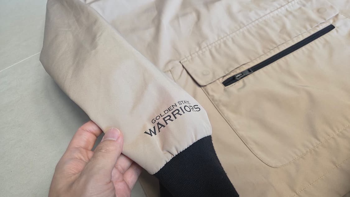 NBA 골든 스테이트 아노락 바람막이 점퍼  상품이미지6