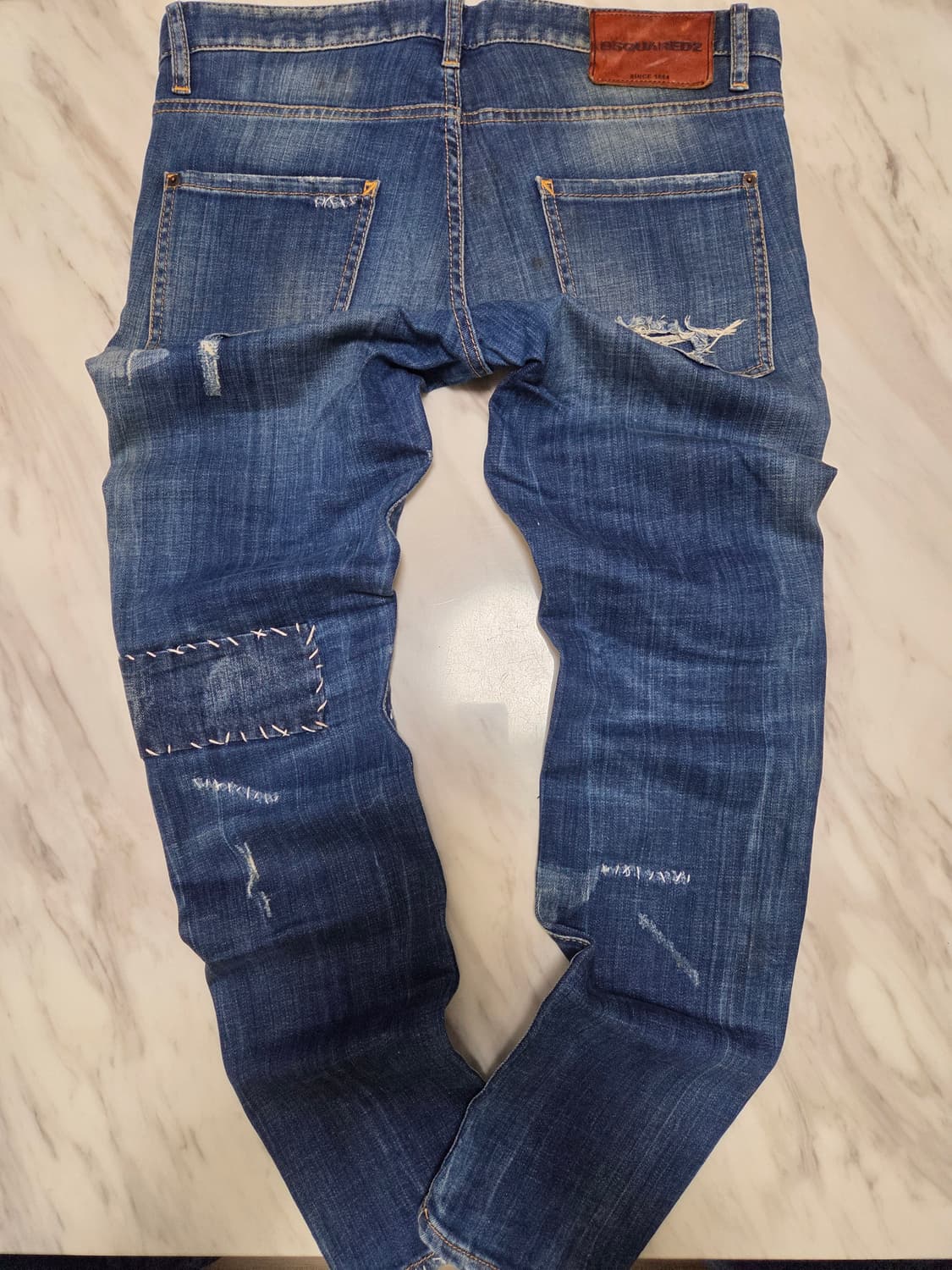 디스퀘어드 디스트로이드 데님팬츠 상품이미지2