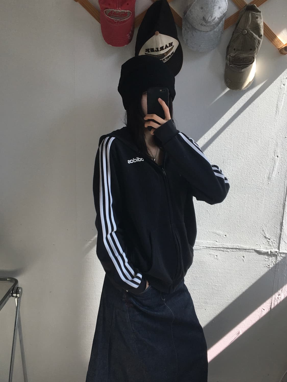 아디다스 사이드라인 후드집업 상품이미지2