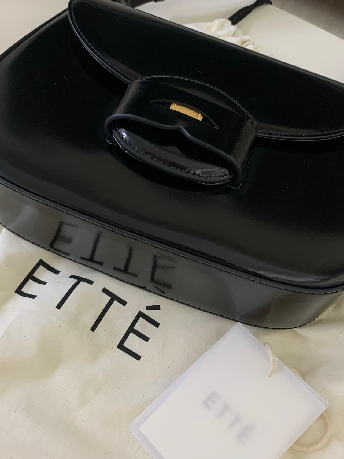 ette 애테 페니 솔더백 블랙 상품이미지6