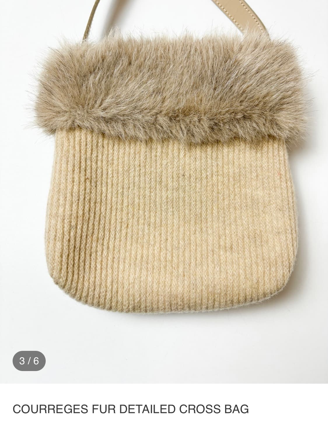 꾸레쥬 퍼 크로스백 상품이미지3