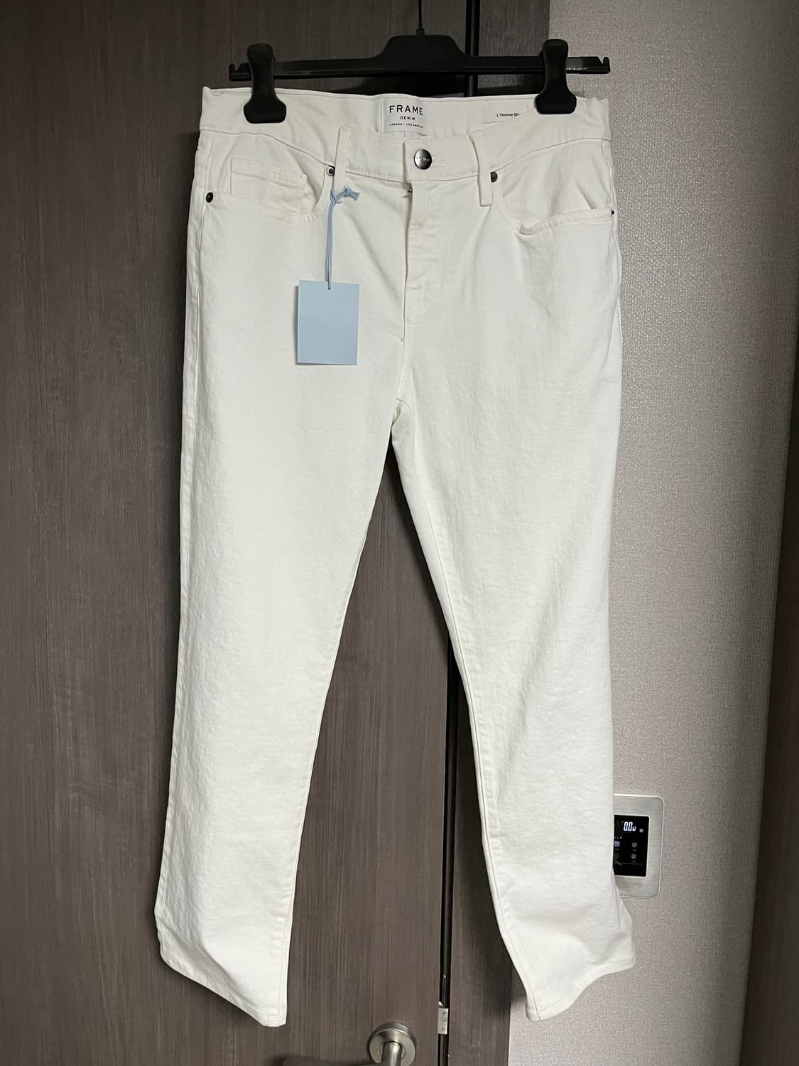 FRAME 남성 화이트 데님 팬츠 30 새상품 상품이미지1