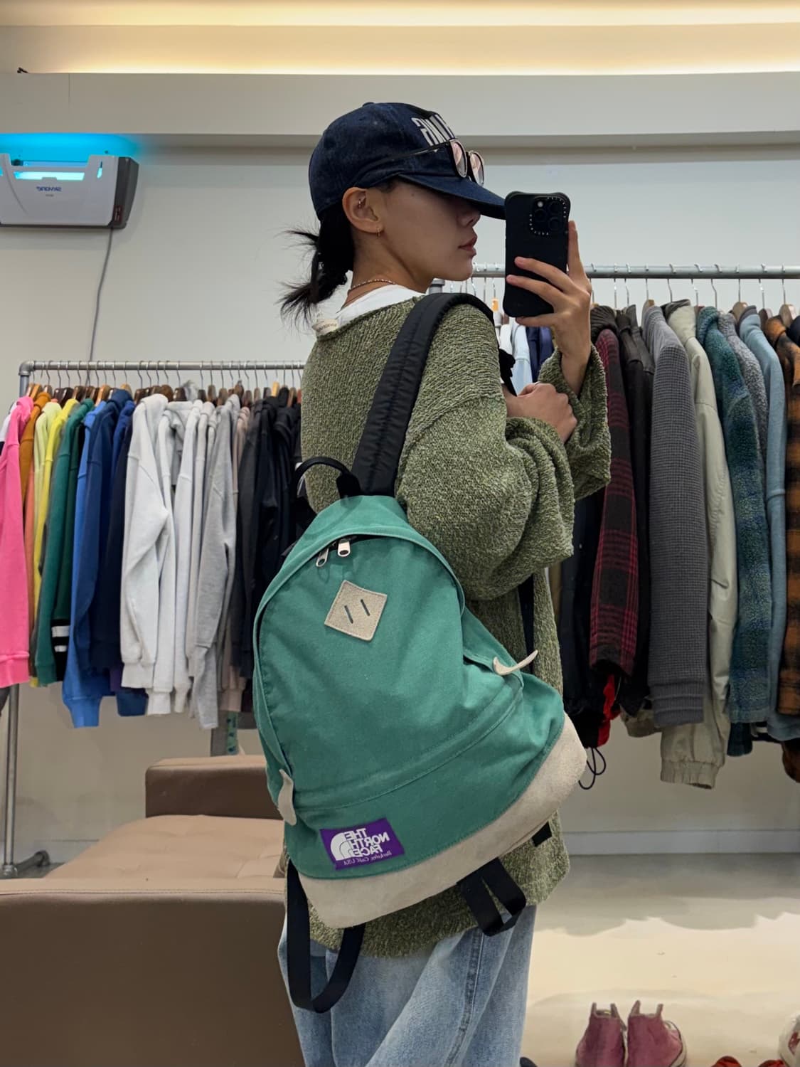 노스페이스 퍼플라벨 데이팩 그린 상품이미지8