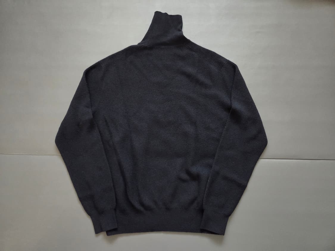 (아카이프) 포터리  캐시미어 터틀넥 니트  새상품 2사이즈(다크네이비) 상품이미지1