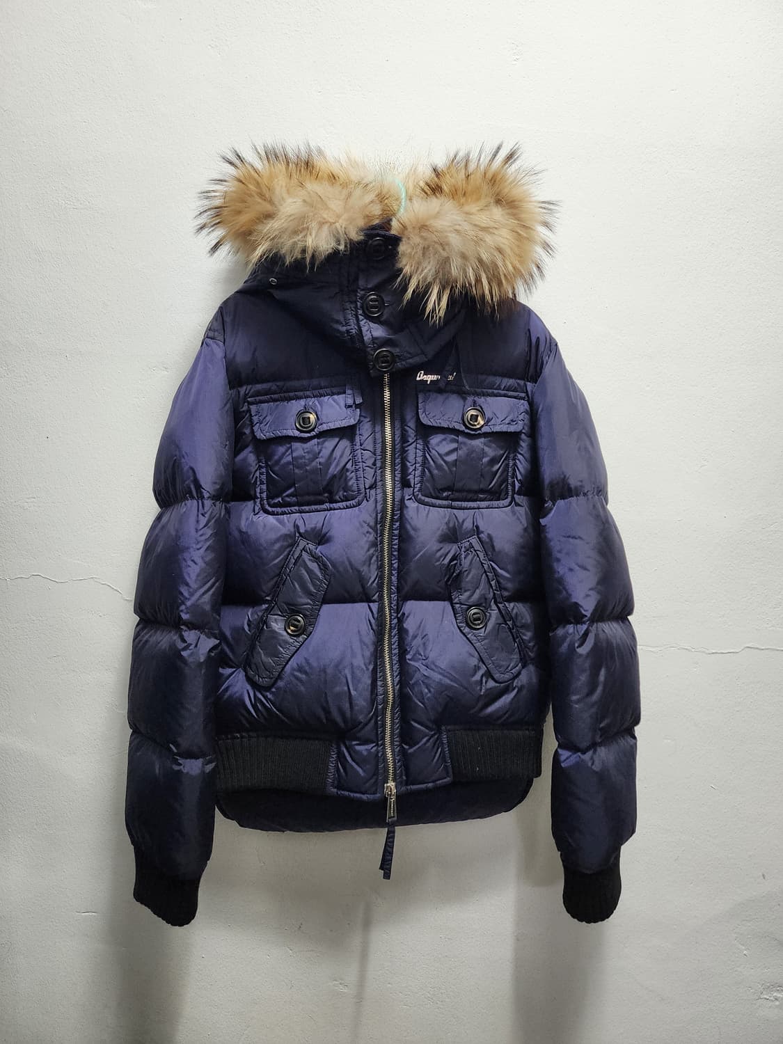 Dsquared2 디스퀘어드2 콜마이너 라쿤 패딩 상품이미지1