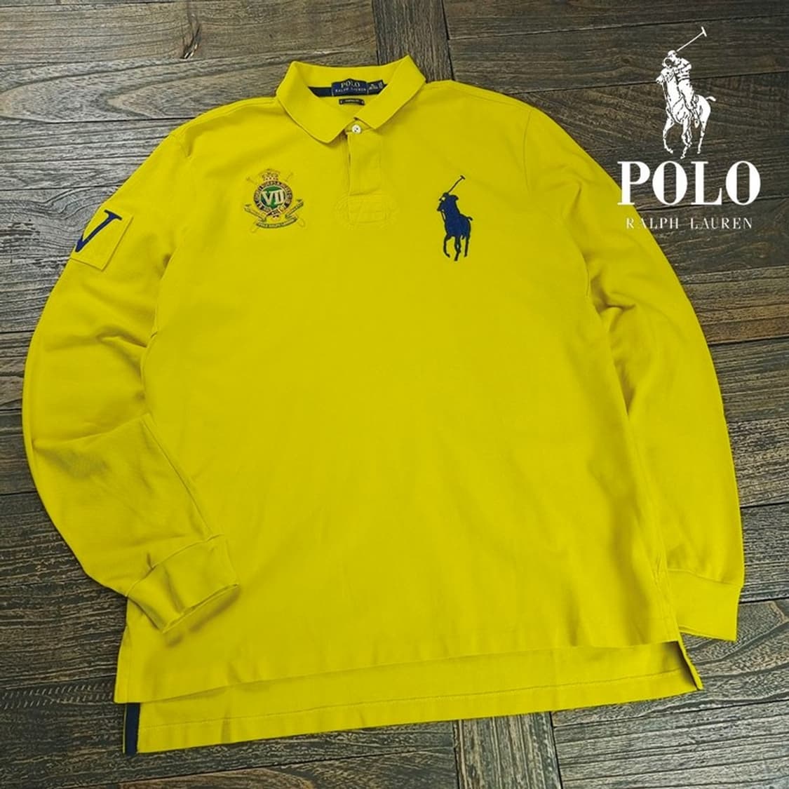 [폴로 랄프로렌] 빅포니 로고 자수 긴팔 카라티 M19356 상품이미지1