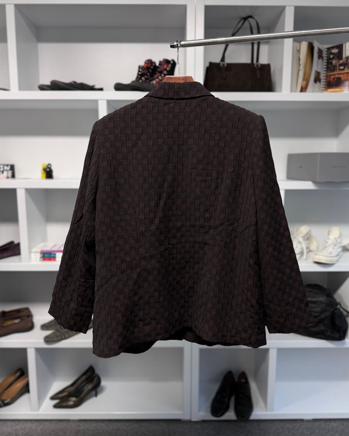 laliberte 체크 자켓 상품이미지4