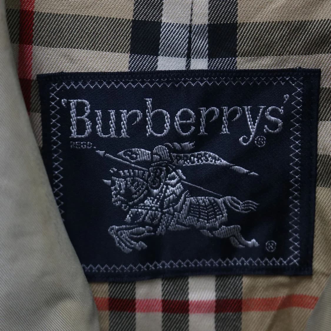 90'S 버버리 트렌치 코트 63311 상품이미지8