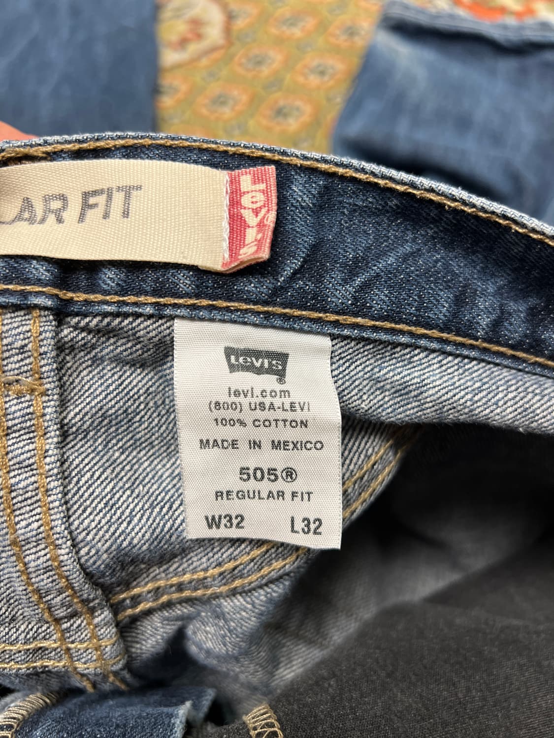 [32] 리바이스 빈티지 505 디스 데님 팬츠 상품이미지8