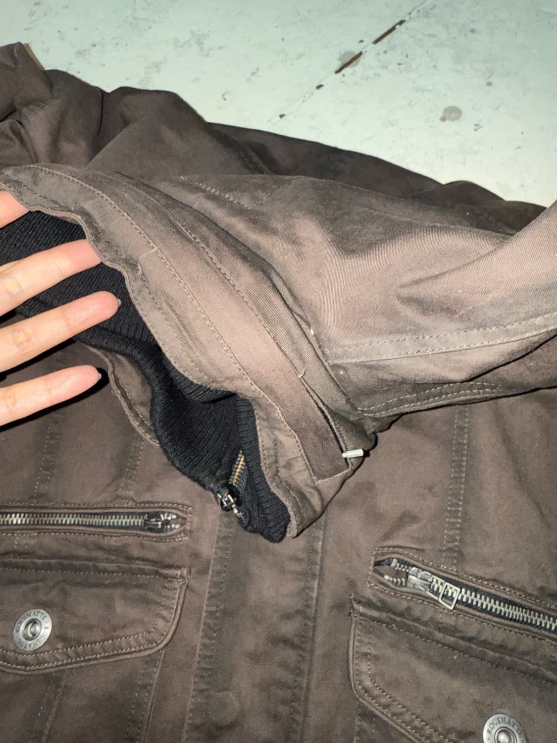 multi pocket washing detail jacket 상품이미지8