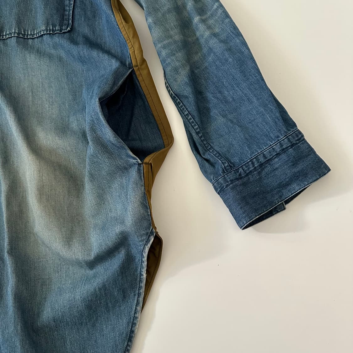 미하라야스히로 mihara yasuhiro 데님 셔츠 자켓 상품이미지3