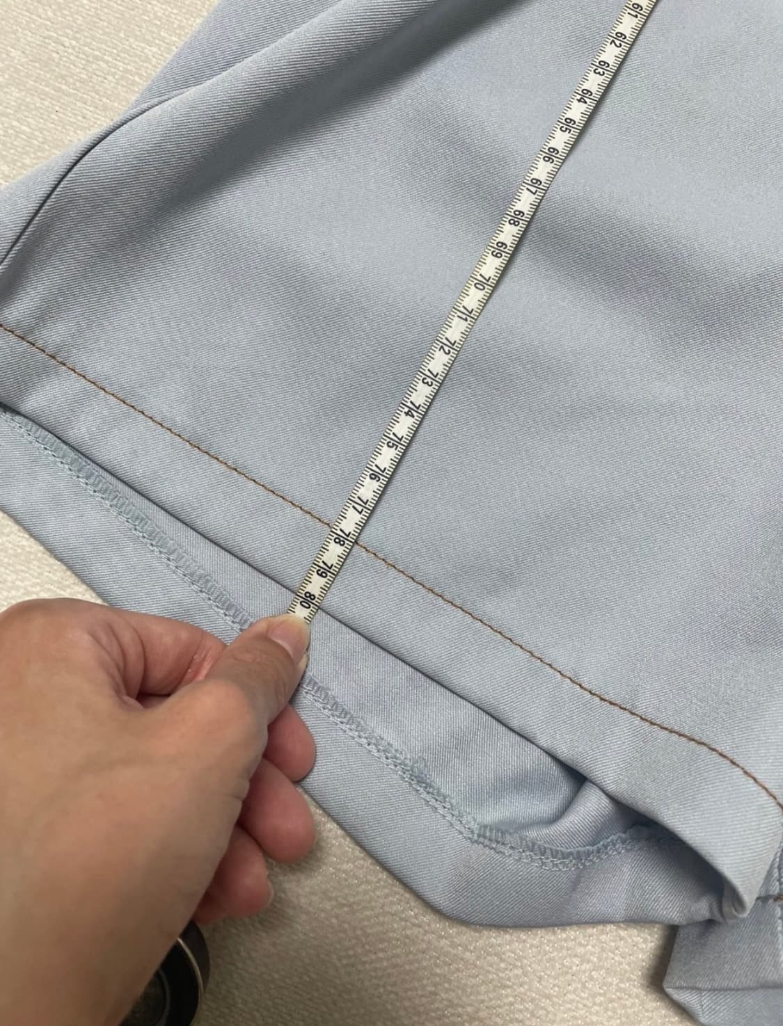 [새제품] 스카이블루 점프수트 free 상품이미지5