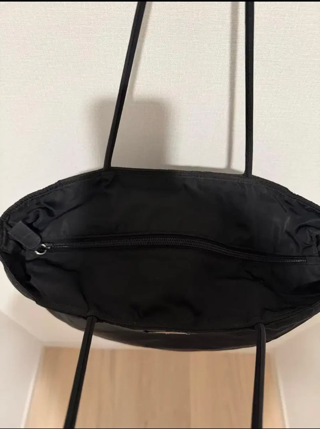 정품 프라다 포코노 나일론 블랙 토트백 숄더백 상품이미지5