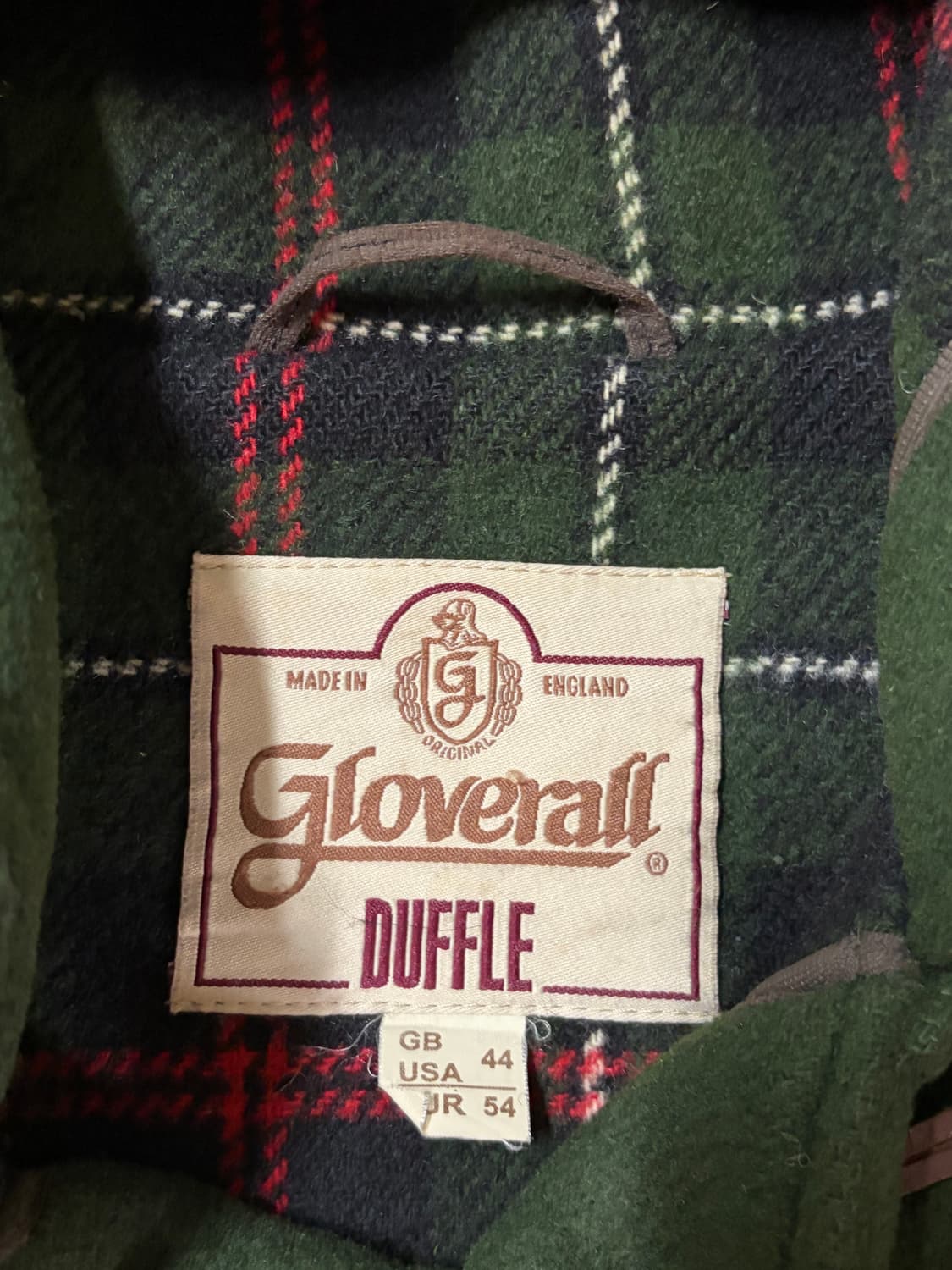 빈티지 글로버올 더플코트 그린 44사이즈(105) 상품이미지3