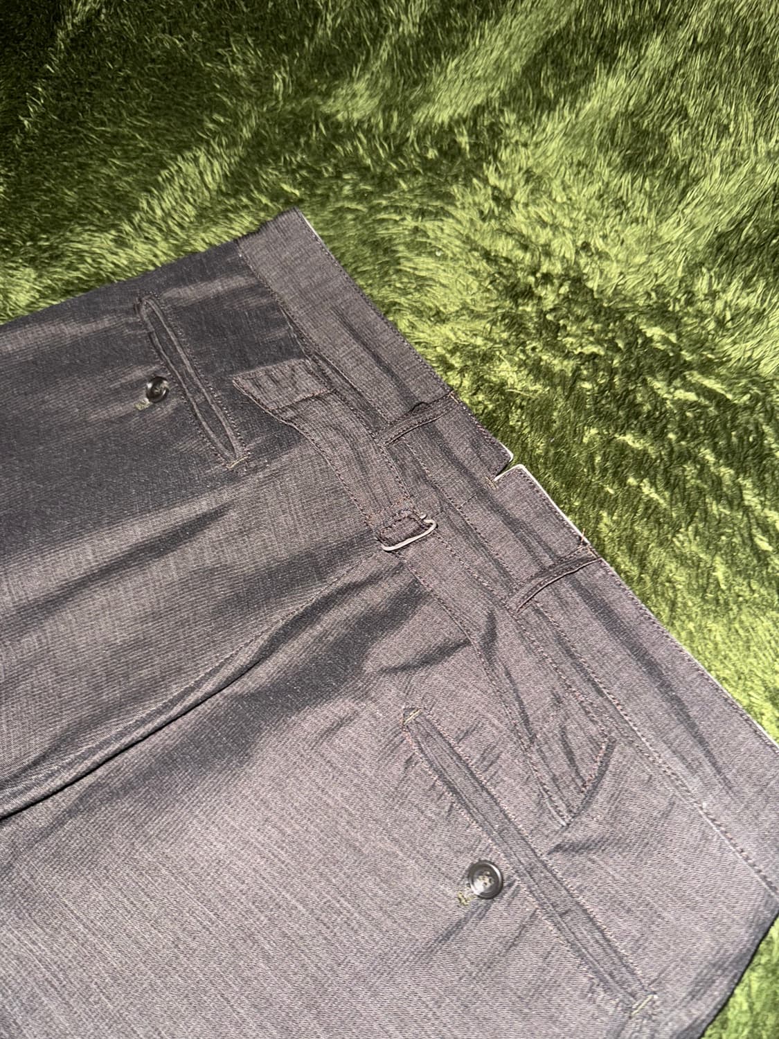 [34] 엔지니어드 가먼츠 루즈핏 린넨 블렌디드 신치백 팬츠 상품이미지9