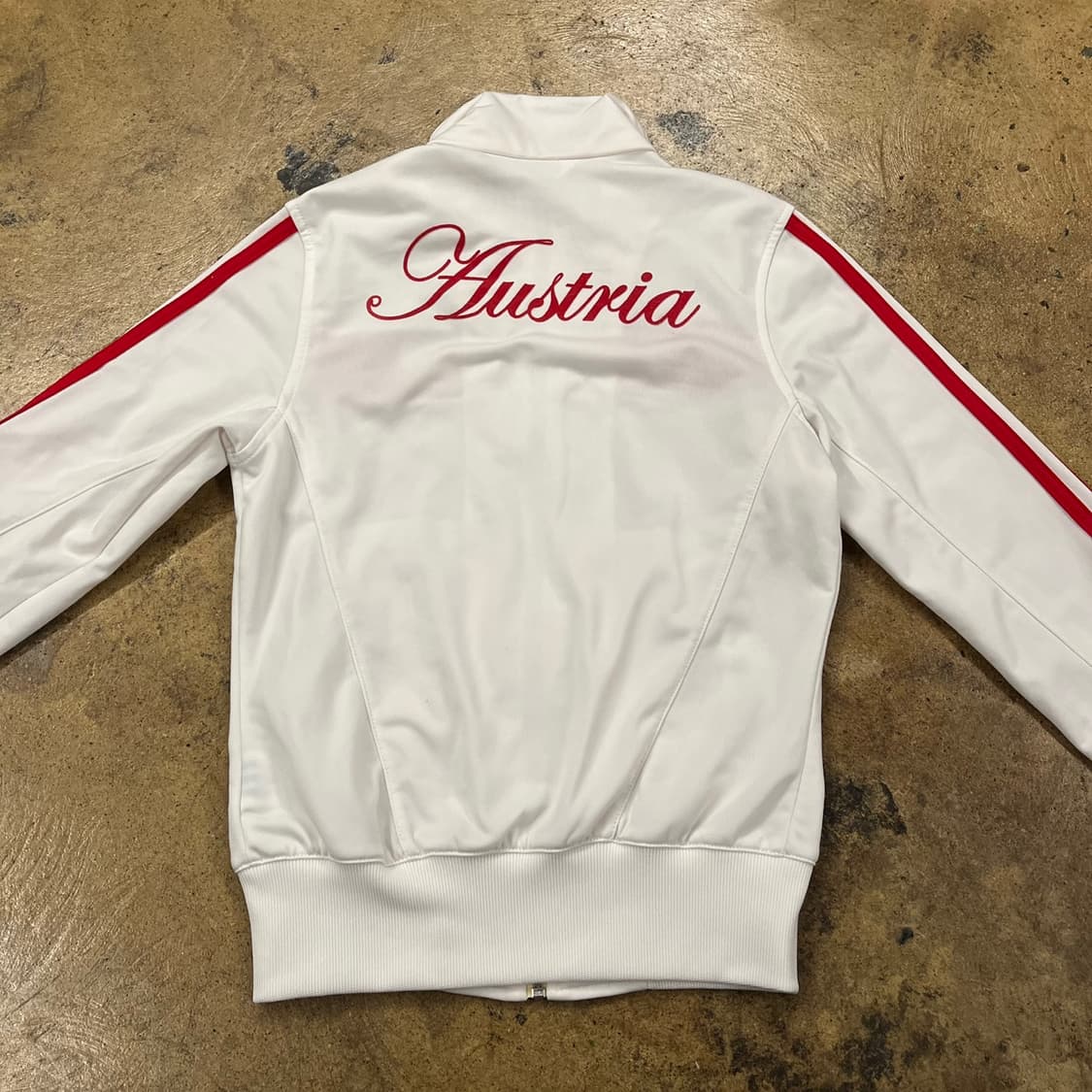 [정품/85] 아디다스 오스트리아 져지 트랙탑 화이트 b8 상품이미지4