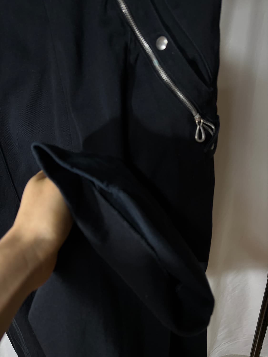 [46]24FW 키코 코스타디노브 녹스 트라우저 레이븐 블랙 상품이미지3