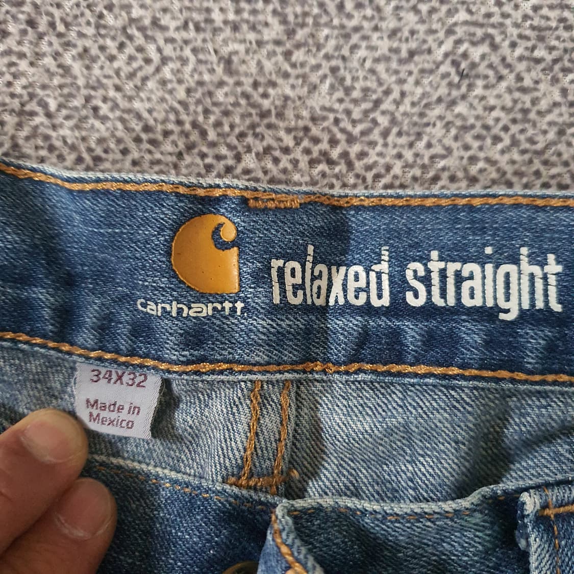 칼하트 빈티지 데님 팬츠 No.54 상품이미지5
