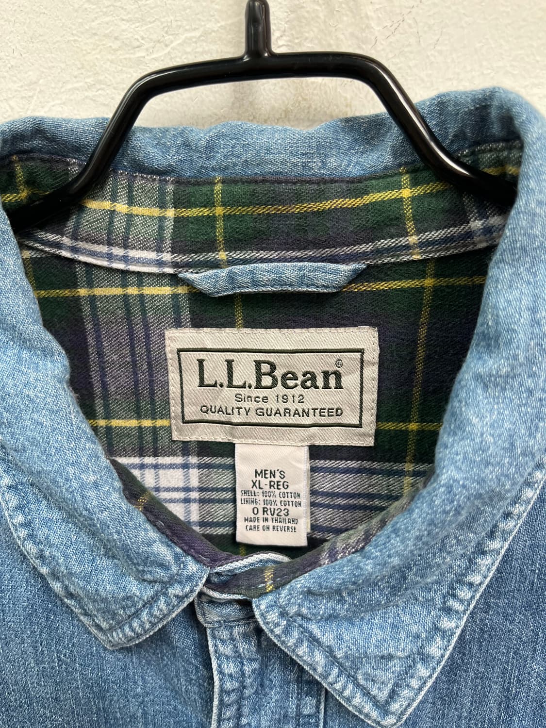 L.L.Bean 투포켓 데님셔츠 Men XL-REG 상품이미지3