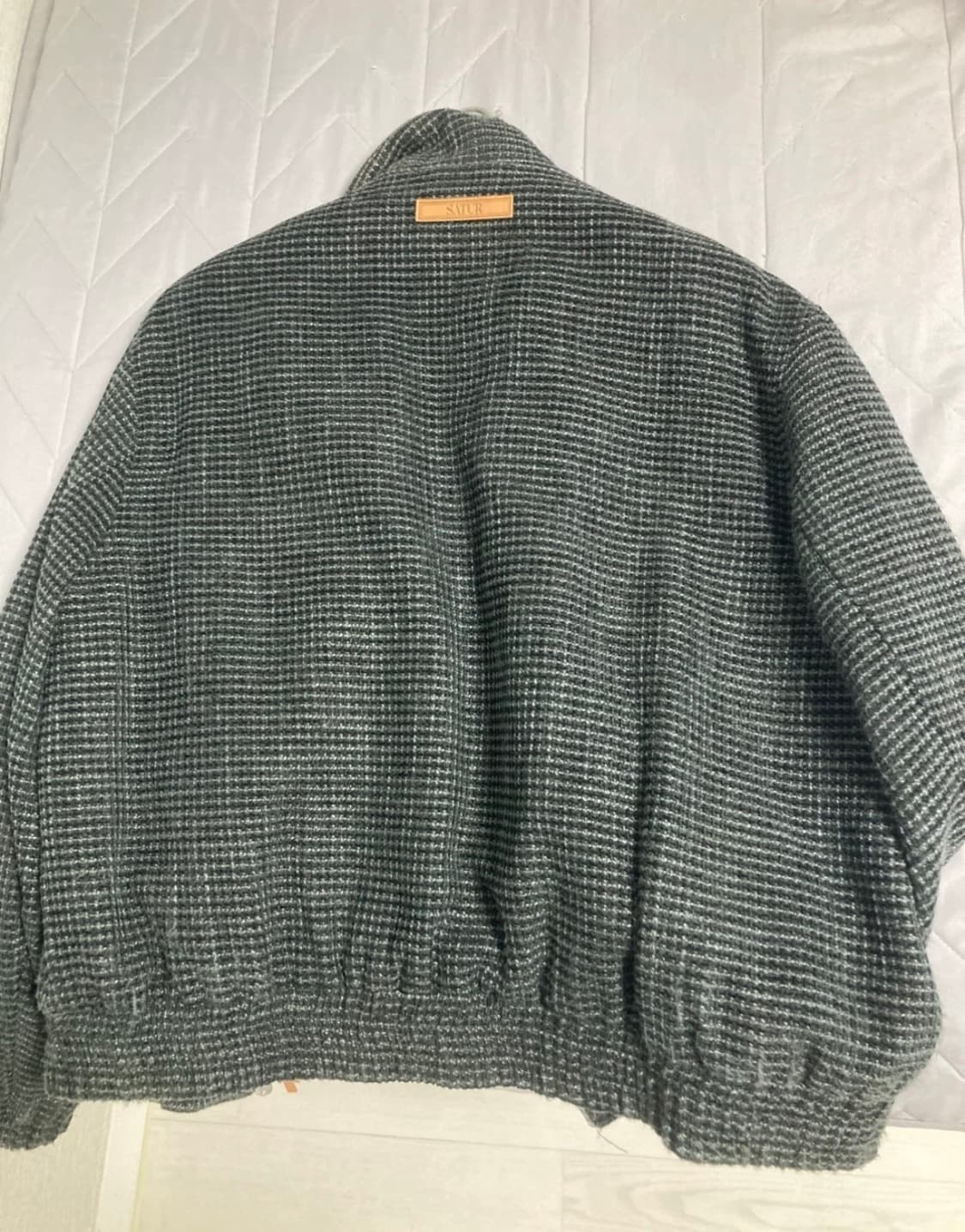 세터 트위드 집업 L 상품이미지3