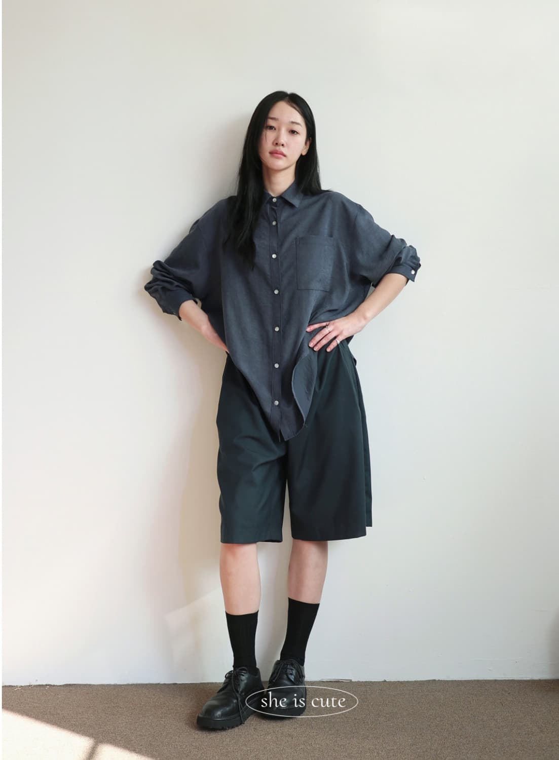 쉬이즈큐트 웨이비 셔츠 상품이미지1