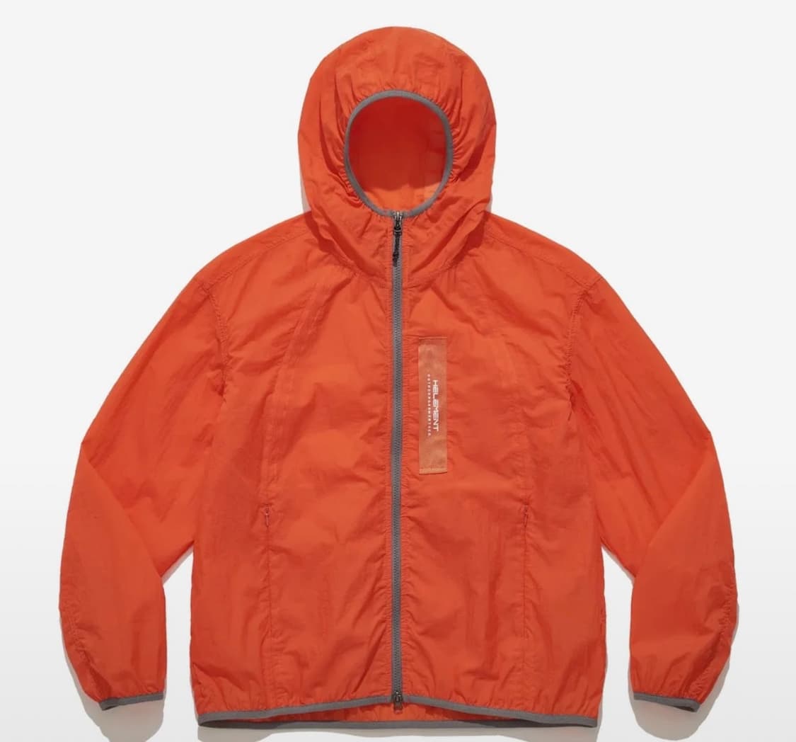 힐리먼트 코쿤 웨빙 바람막이 자켓 (ORANGE) 상품이미지1
