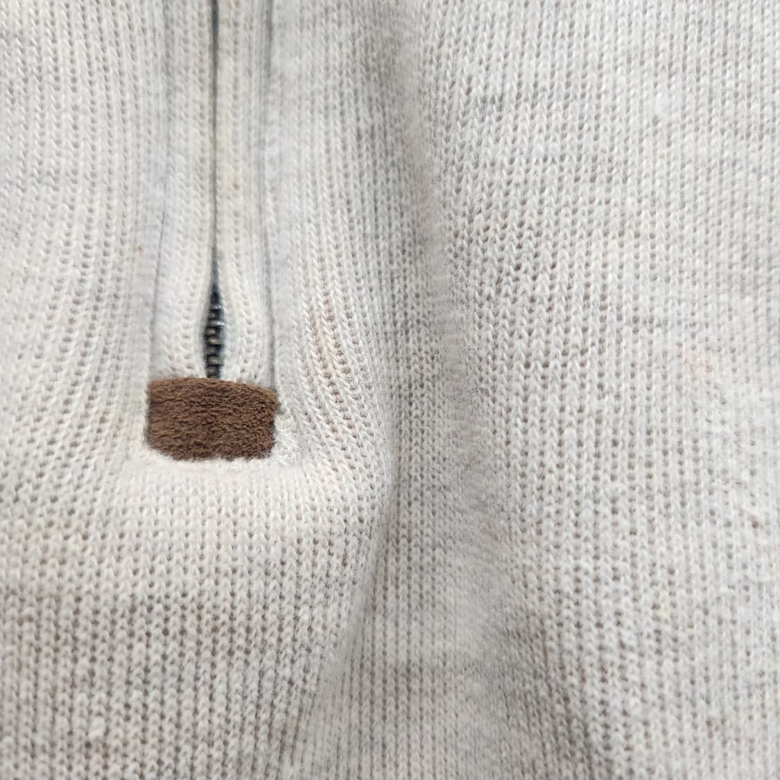 폴로랄프로렌 로고 니트 반집업 M 상품이미지6