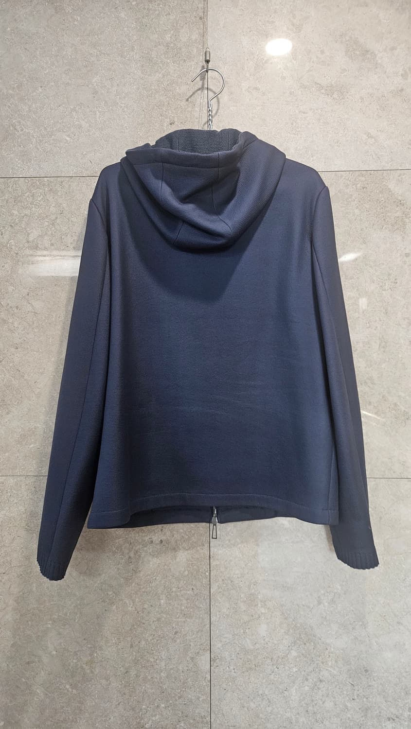 Hosio wool knitted hoodie jacket 2XL 상품이미지2