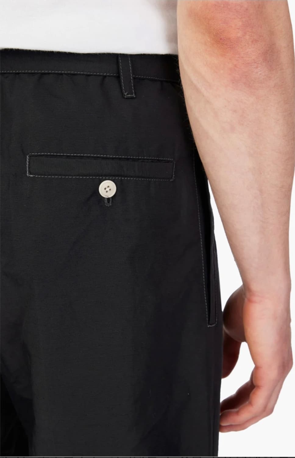 르메르 벨티드 이지팬츠 블랙 50 상품이미지3