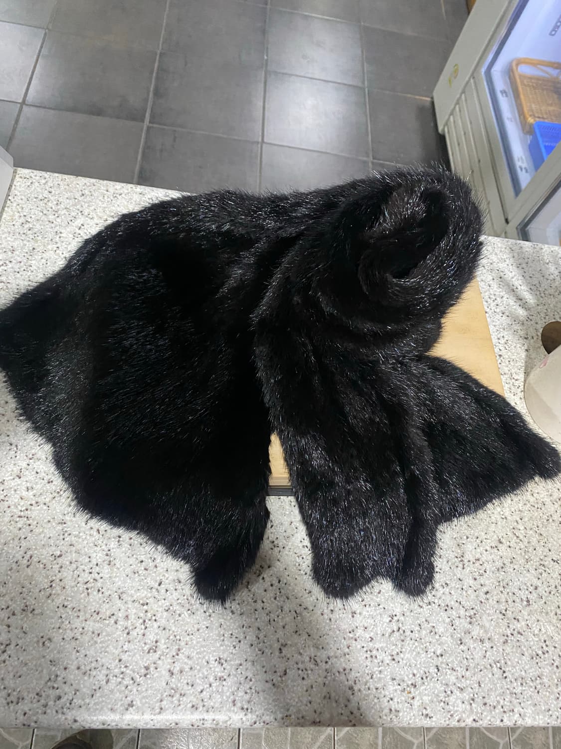 블랙 리얼 밍크 목도리 상품이미지3