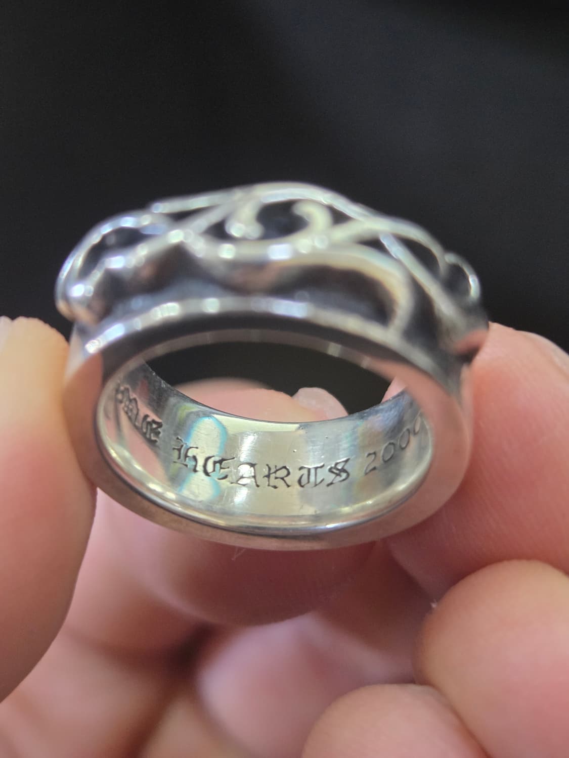 크롬하츠 더블내로우 바인밴드링 us6.5 ks13 상품이미지6