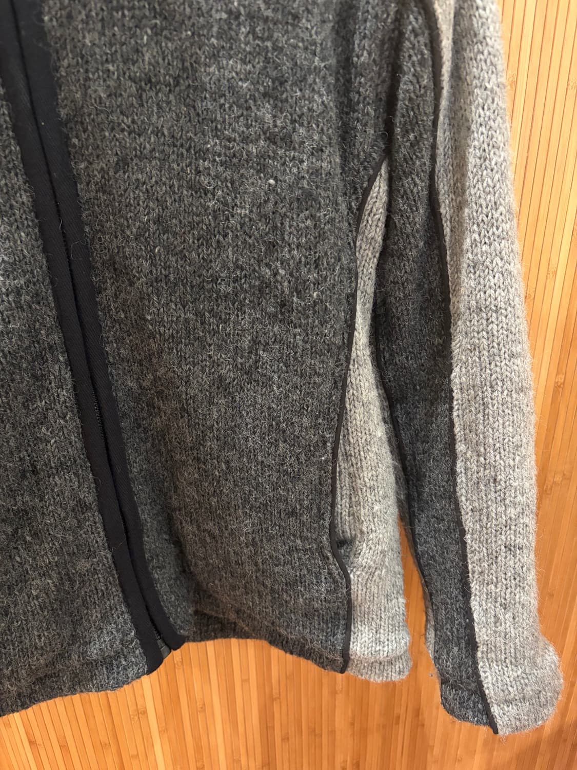ARAN SWEATER MARKET WOOL ZIP UP 상품이미지5