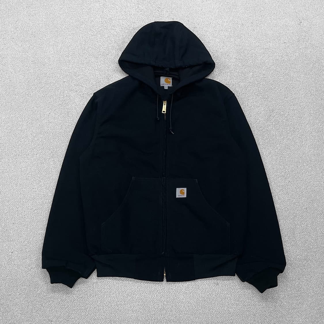 칼하트 Carhartt J131 액티브 후드 자켓 블랙 상품이미지1