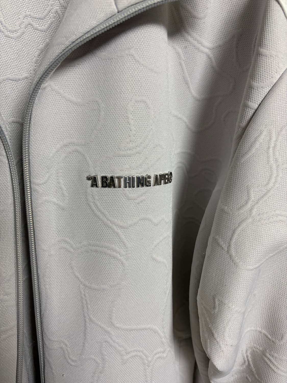 [L] 베이프 로고 져지 집업 상품이미지2