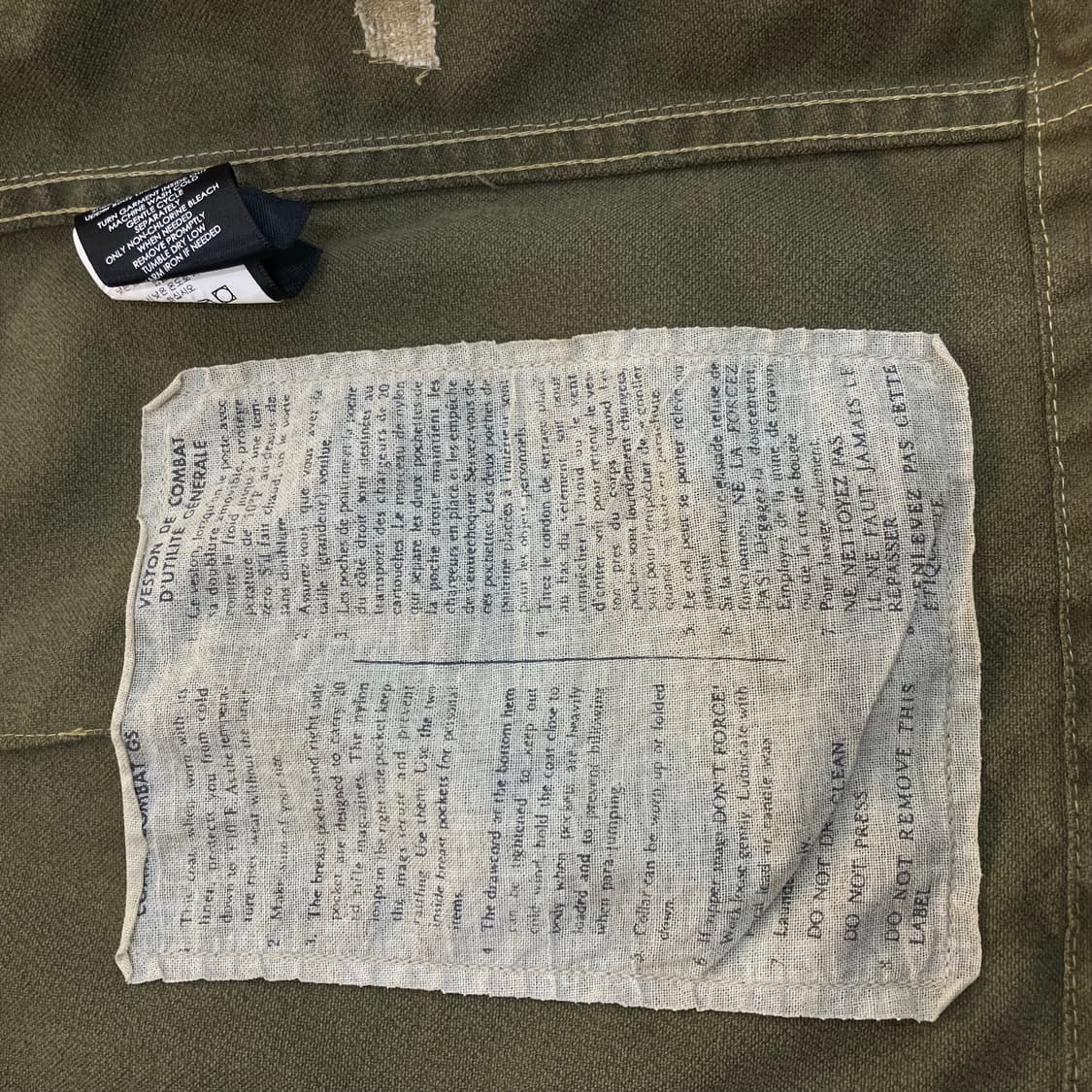 폴로 랄프로렌 m-65 메이플 컴뱃 필드 자켓 M 상품이미지7