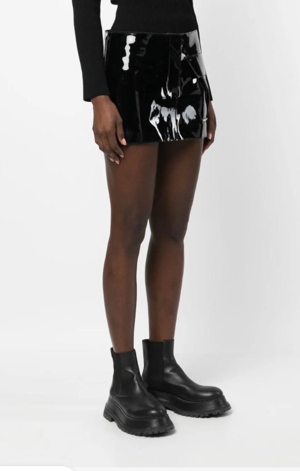 알릭스 유광 로고 미니스커트 상품이미지1