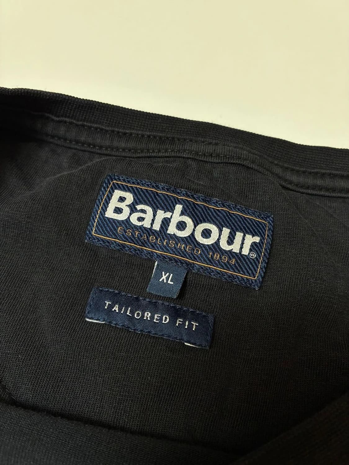 바버 BARBOUR 테일러드 로고 반팔 티셔츠 PN9175 상품이미지7
