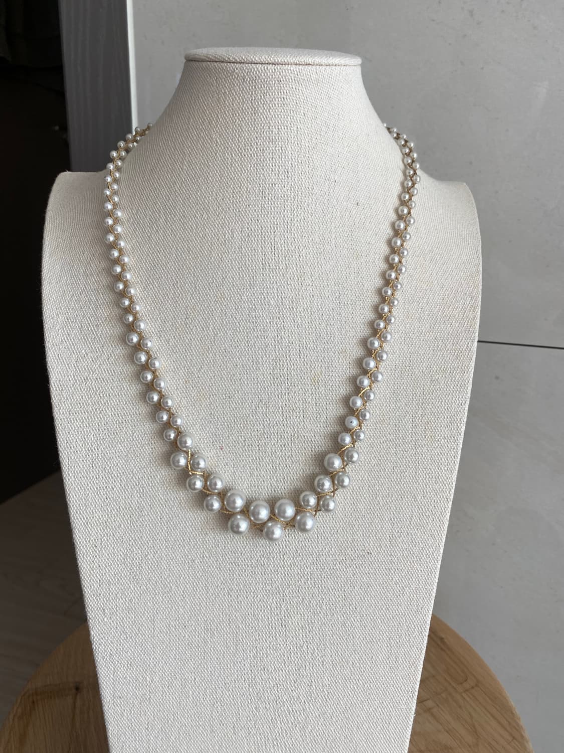빈티지 모조진주 목걸이 상품이미지8