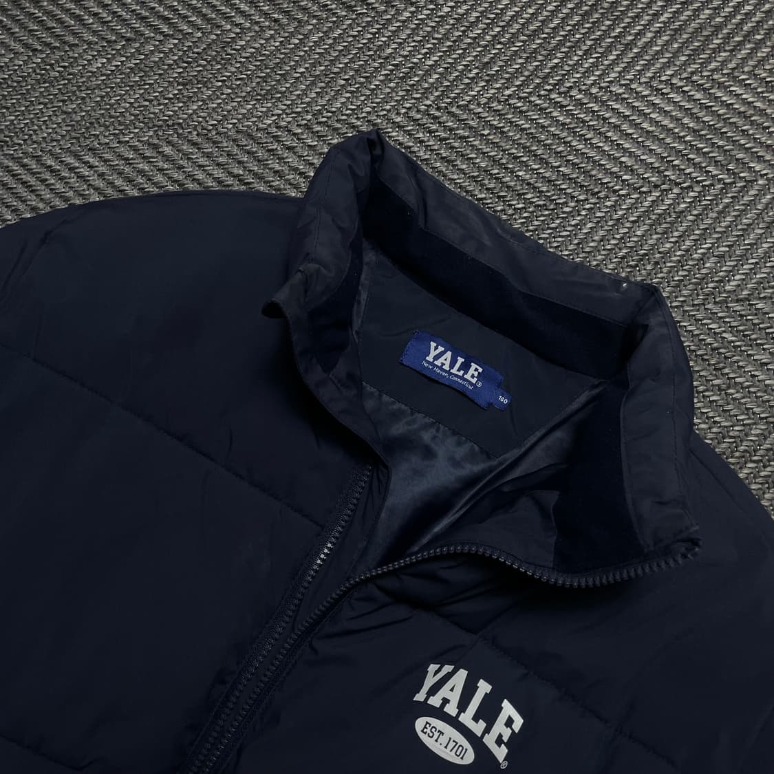 YALE 예일 로고 베이직 푸퍼 패딩o 5541 상품이미지6