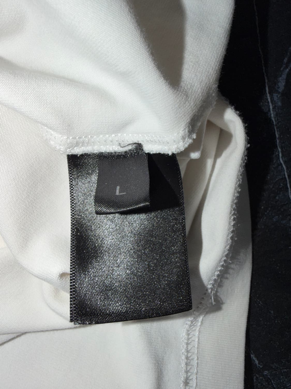 VETEMENTS STOP BEING RICH 티셔츠 화이트 상품이미지5