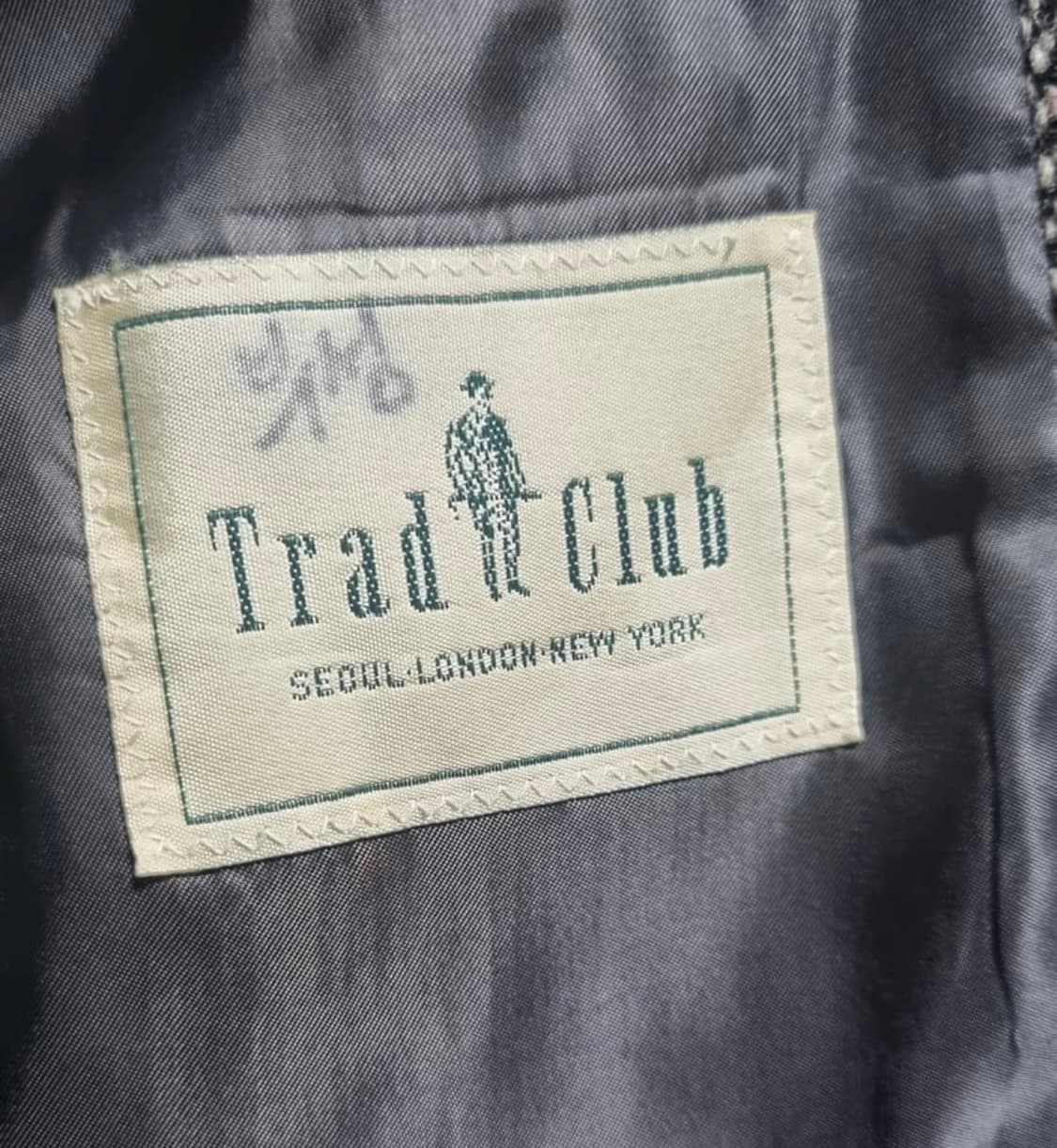 해리스트 트위드 헤링본 투버튼 블레이저자켓(Free) 상품이미지5