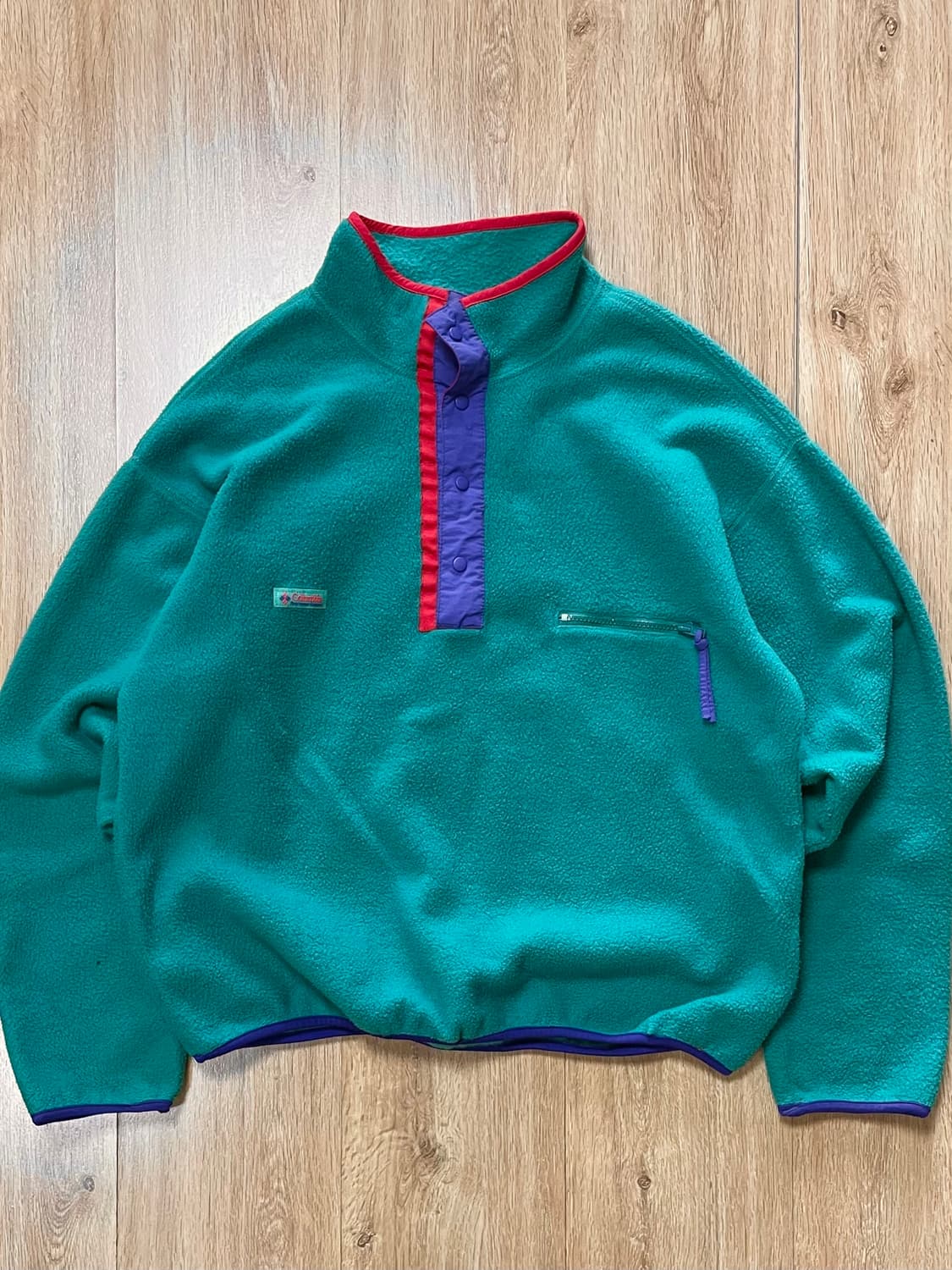 국내 유일 90s Made USA 빈티지 콜롬비아 컬럼비아 후리스 플리스 상품이미지1