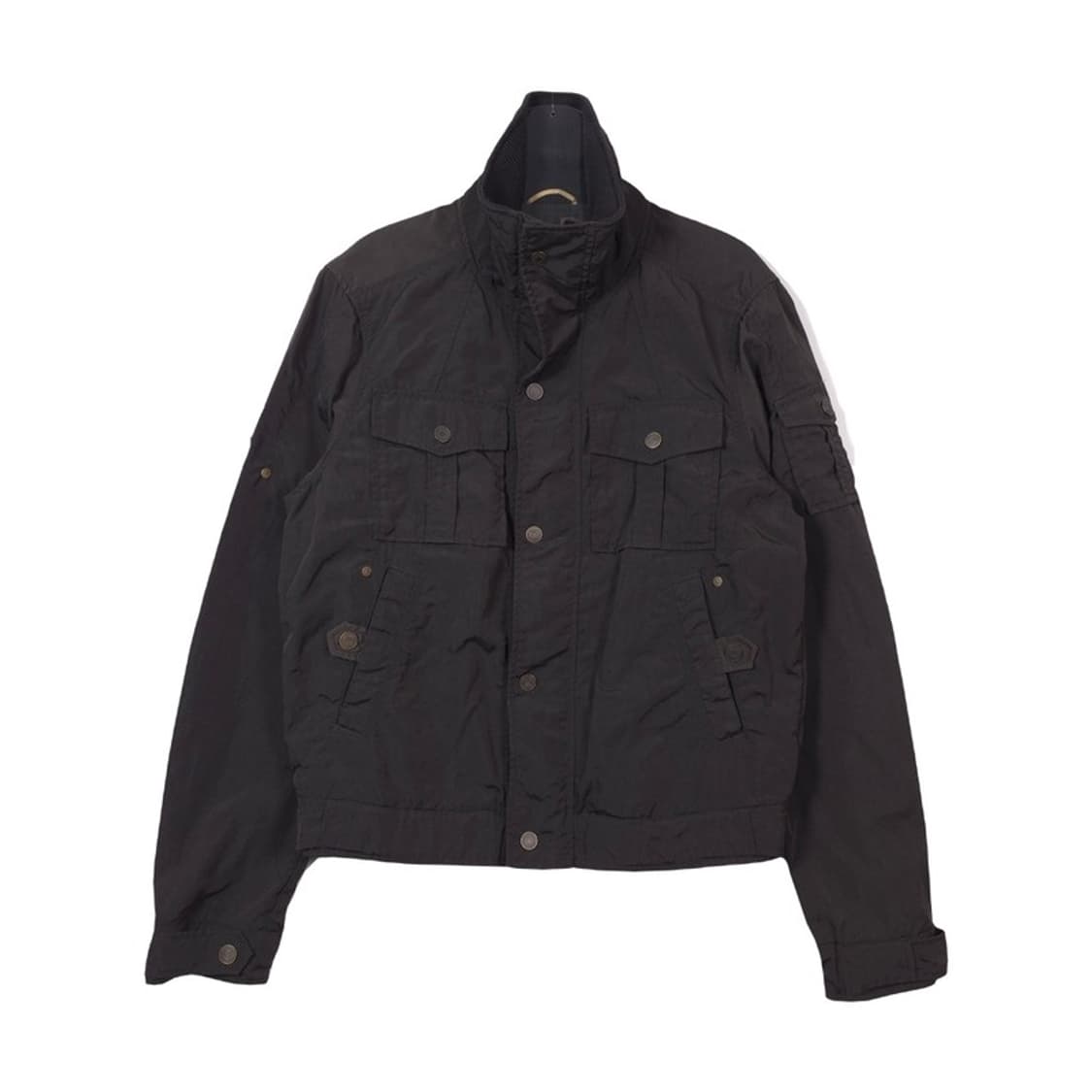 캘빈클라인 진스 빈티지 나일론 하이넥 자켓 L 상품이미지1