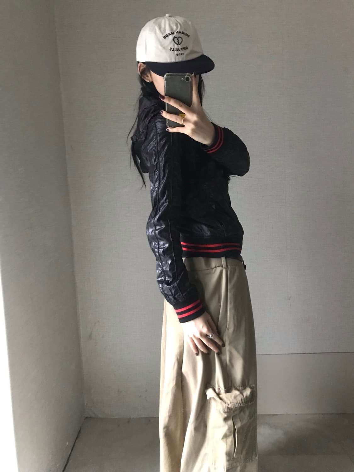 에비수 블랙 바람막이 상품이미지3