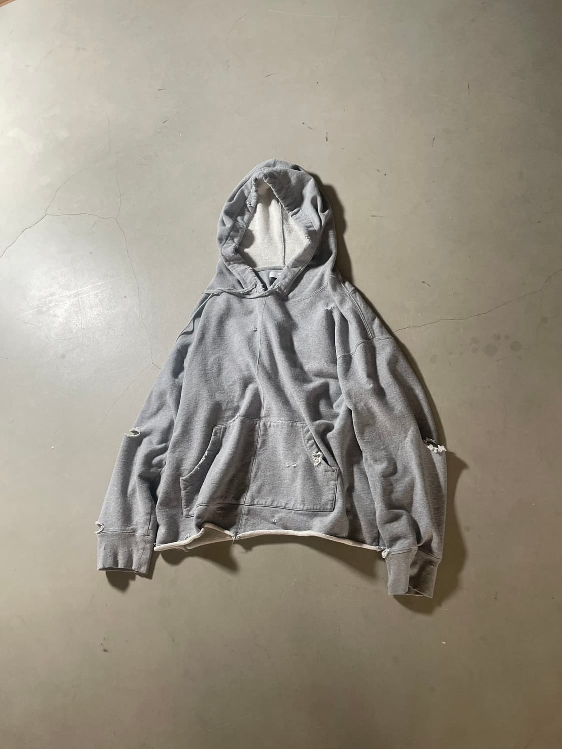 Facetasm Distressed Hoodie 상품이미지1