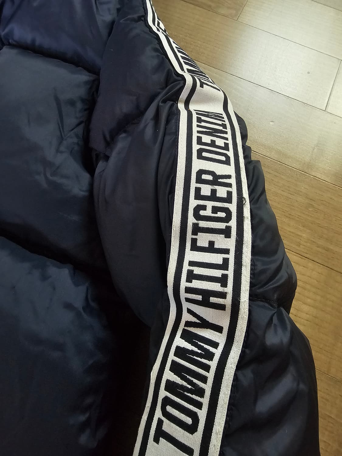 정품/s) 타미힐피거 네이비 패딩 상품이미지2