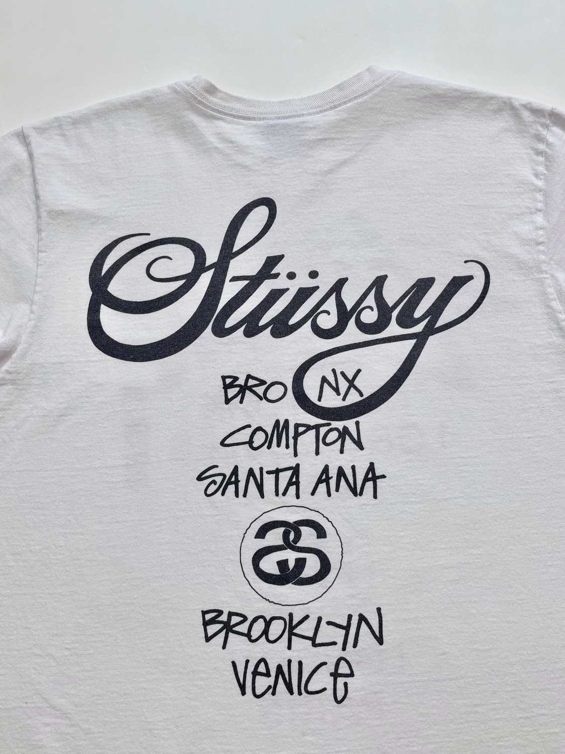 Stussy 스투시 화이트 월드투어 티셔츠 상품이미지9