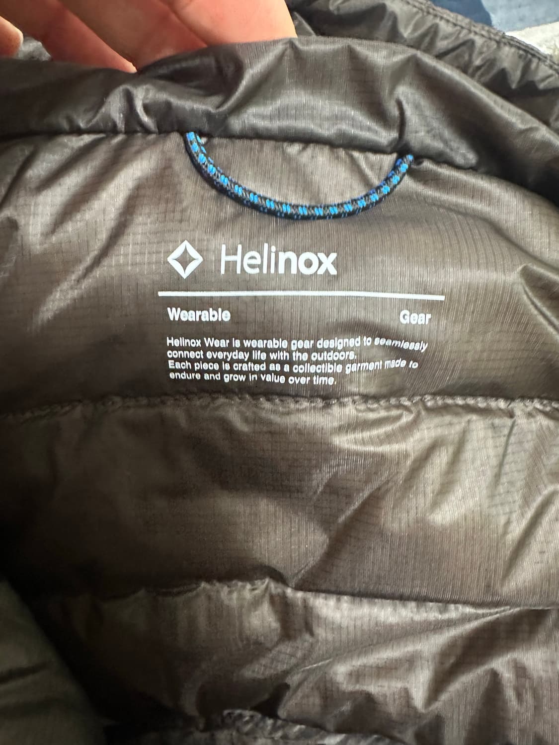 헬리녹스 이클립스 팩 다운 자켓 다크 브라운 S 상품이미지7