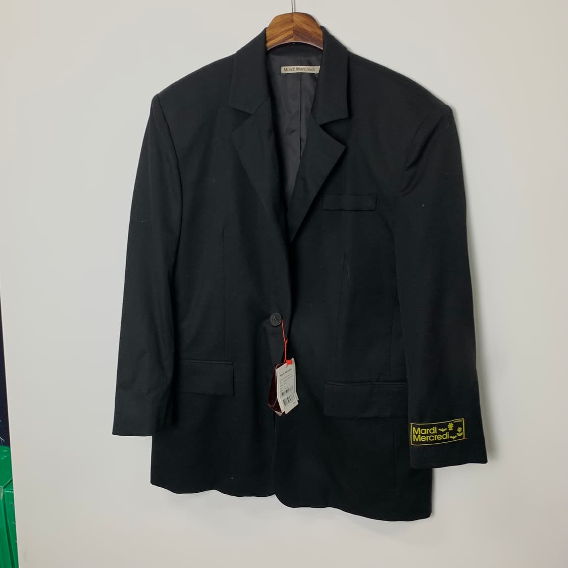 마르디 메크르디 오버핏 블랙 블레이저 자켓 상품이미지2